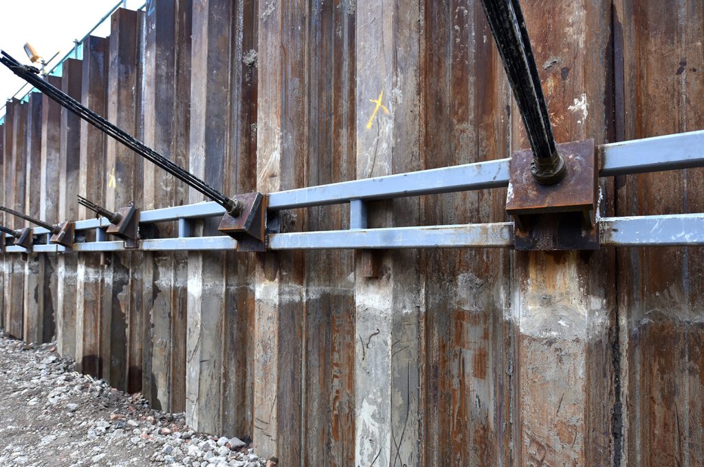 Retaining walls Steel Piling Group