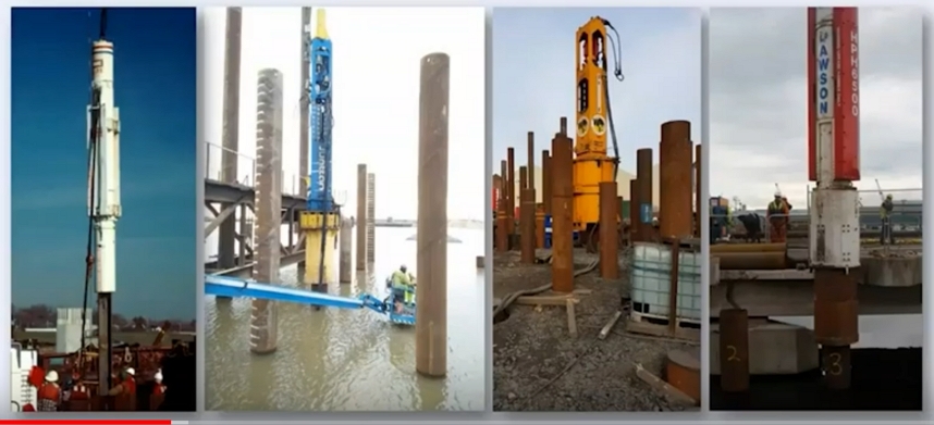 Steel Piling Day Part 1 18th November 2020