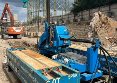 Permanent Sheet Pile Basement